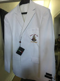 50 Year Member White 2-Button Blazer